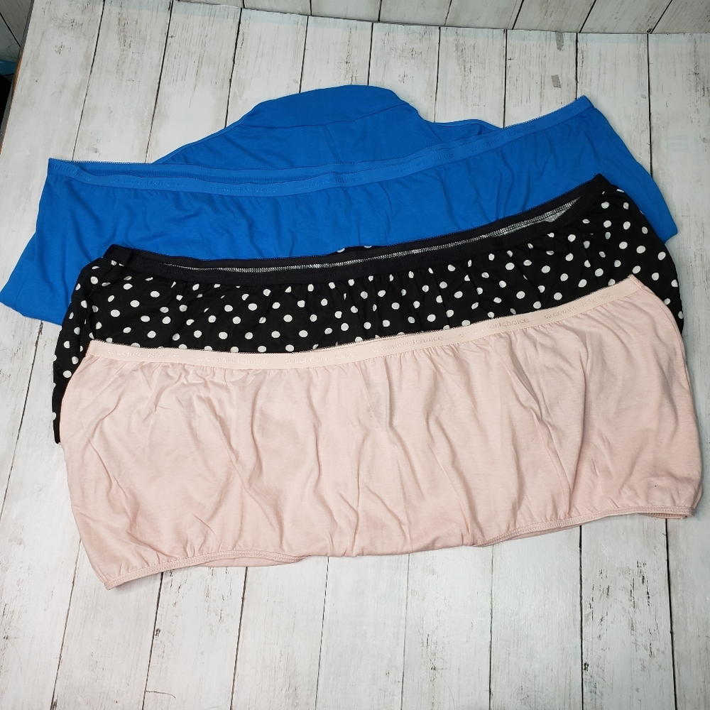 New! Comfort Choice 3 Pr Of Cotton Briefs sz 15,16
